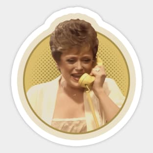 Rue McClanahan On Phone Sticker